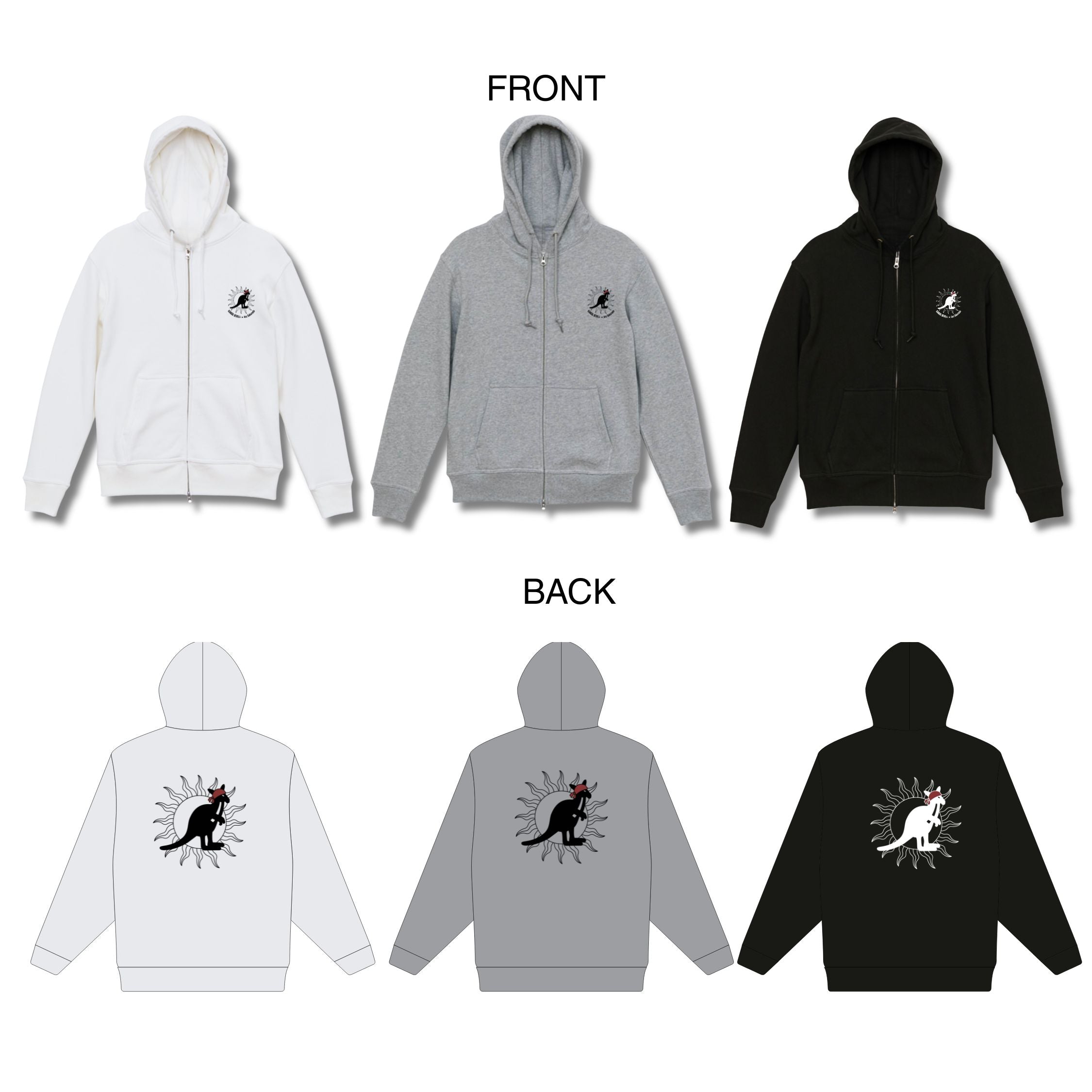 Aru Sakurada × KB ZIPパーカー – KANGOL BEAUTY