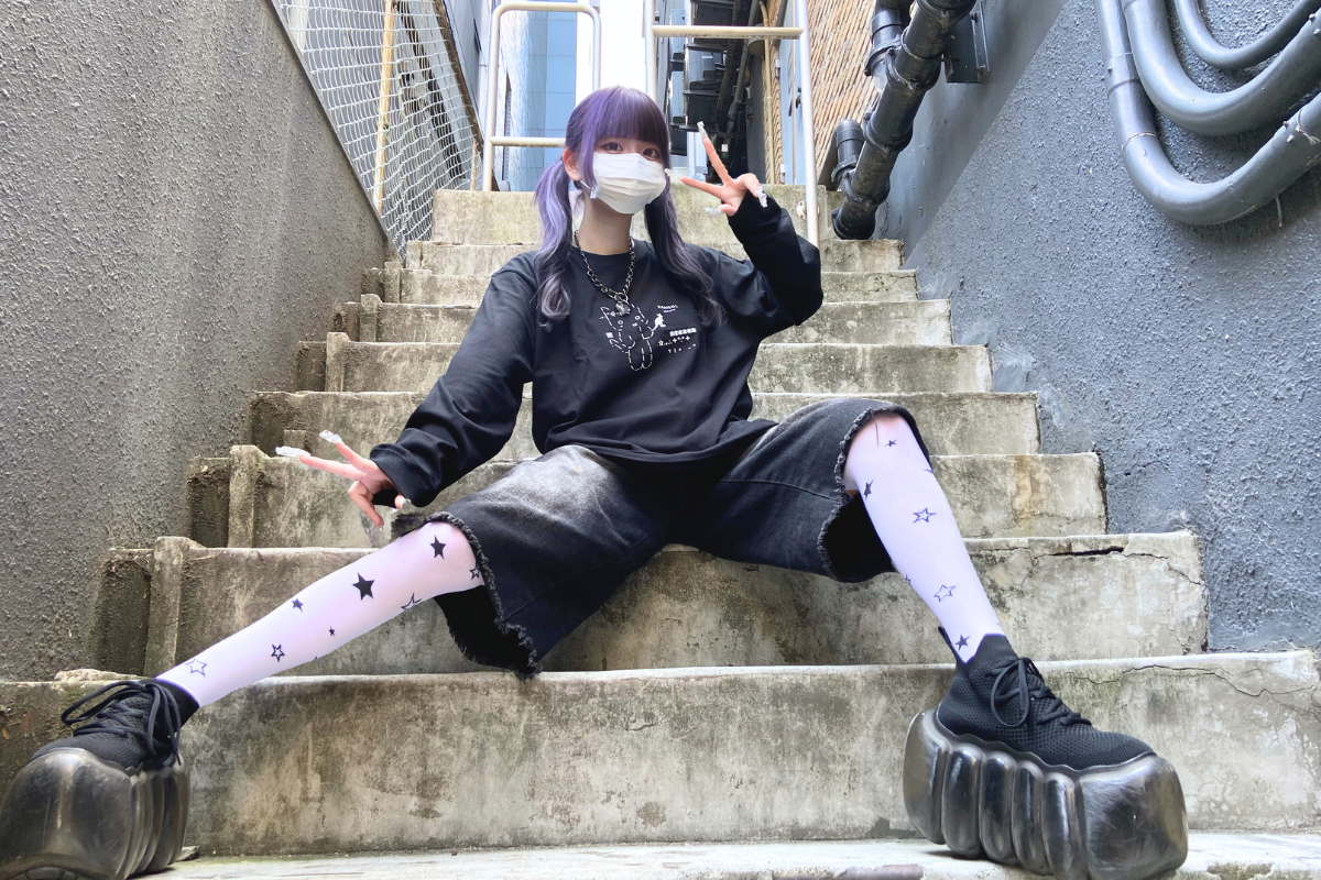 梛 × KBロングTシャツブラックセット